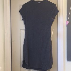 Soft and stretchy grey dress